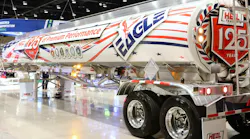 Drōv Technologies introduced the AirBoxLite on an Eagle Transport trailer at Tank Truck Week 2026. The streamlined trailer telematics system is designed to provide essential monitoring at a lower cost, enabling fleets to connect more trailers and prevent roadside failures. Built on the same platform as the premium AirBoxOne, it focuses on tire pressure, hub temperature, ABS faults, and GPS location.