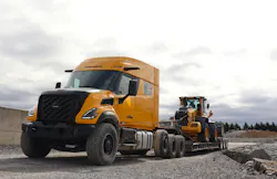 Whether hauling heavy construction equipment or maxing out an 80,000-lb. bulk combination, the updated D13 engine provides up to 540 horsepower and 1,950 lb.-ft. of torque to comfortably tackle steep, rugged terrain.