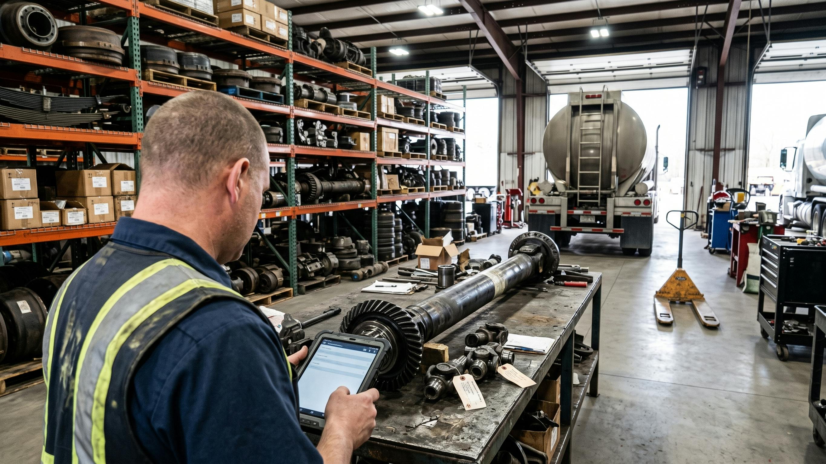 Managing heavy-duty component inventory category by category is becoming critical for tank truck fleets, as driveline and axle replacement costs have climbed nearly 13% since early 2024.