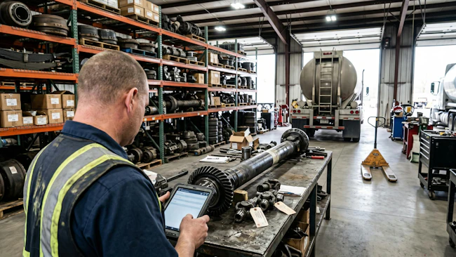 Managing heavy-duty component inventory category by category is becoming critical for tank truck fleets, as driveline and axle replacement costs have climbed nearly 13% since early 2024.