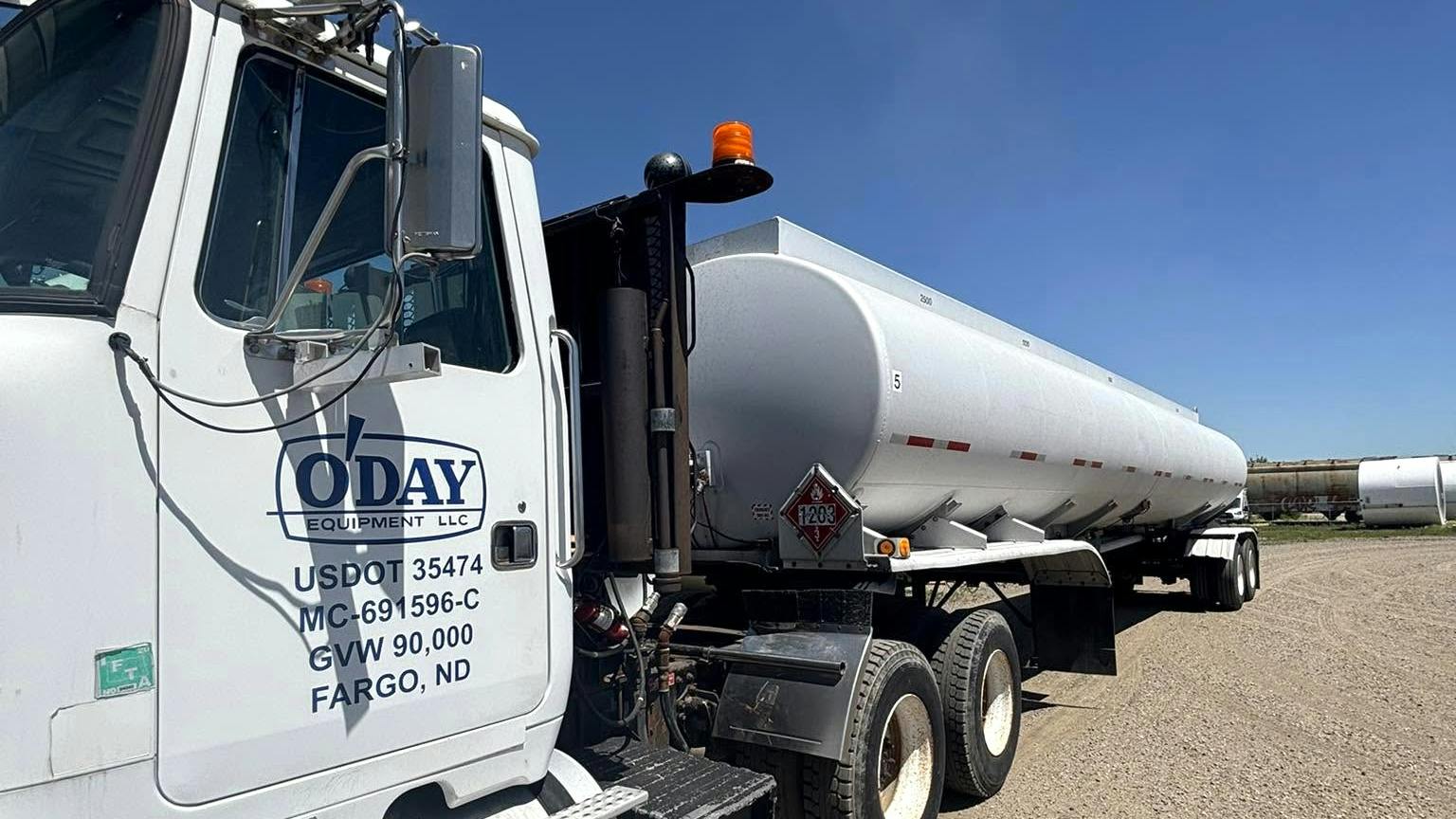 O&rsquo;Day Equipment supports bulk haulers by servicing both petroleum and propane transport equipment out of its truck shops in Fargo and Minot, North Dakota.