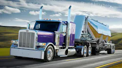 The factory-integrated Paccar Connect platform will be available across Peterbilt Class 8 models, including the Model 589, beginning in early 2027.